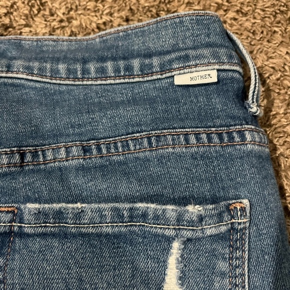 MOTHER The Weekender Fray Flare Jeans - Picture 12 of 15